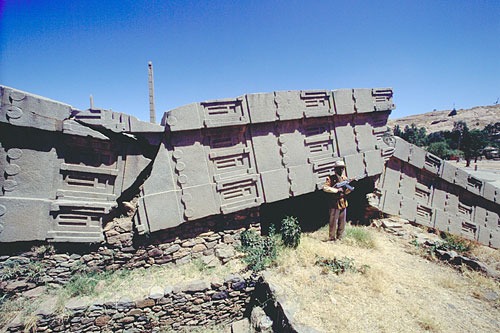 Toppled Axumite Obelisk